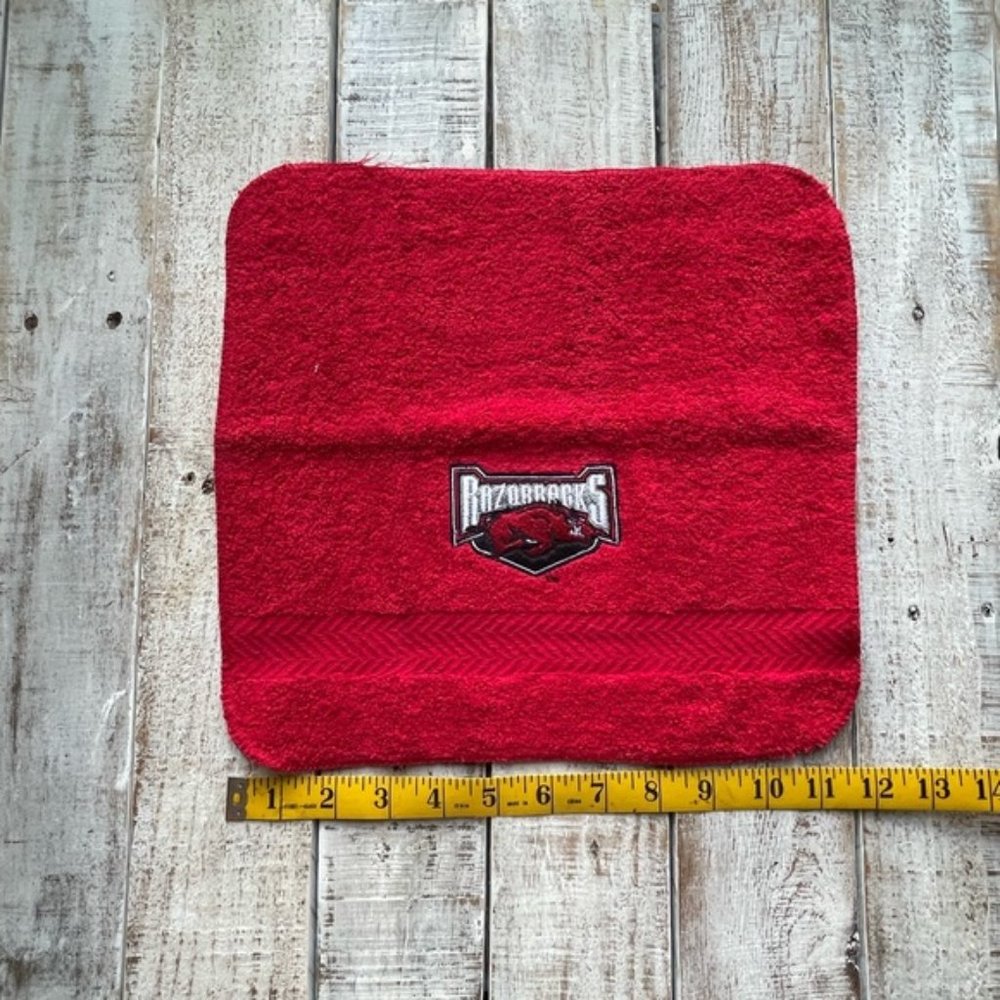 Arkansas College Sports Team Razorbacks Wash Cloth Go Hogs!!!